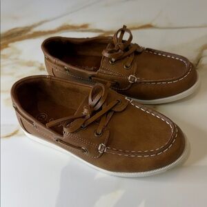 Cat & Jack Brown Boat Shoes